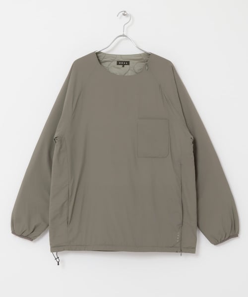 EKAL（エカル）の「レイクショアインサレーションプルオーバー（その他トップス・メンズ・T GREY/N GREY・M/L）」の12枚目の写真