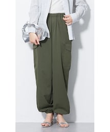 slattgir | 高身長 接触冷感ライトチノカーゴパンツ(トールサイズ)(カーゴパンツ)