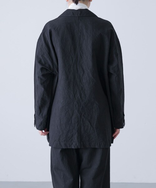 かぐれ（カグレ）の「『ユニセックス』Tailored jacket（テーラードジャケット・レディース・BEIGE/BLACK/MOCHA・1/2）」の5枚目の写真