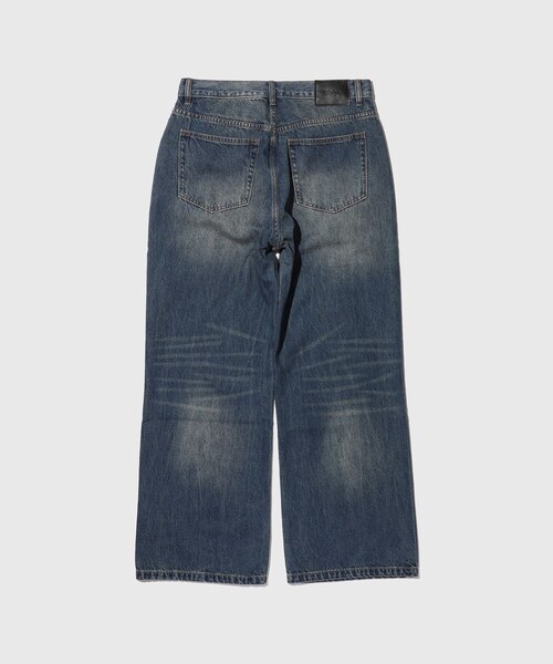 ADAM ET ROPE'(アダムエロペ)の「【CODA/コーダ】INDIGO VINTAGE WASHED DISTRESSED BREAK CUT FLARED JEANS(デニムパンツ・メンズ・ブルー系・0/1/2)」の13枚目の写真