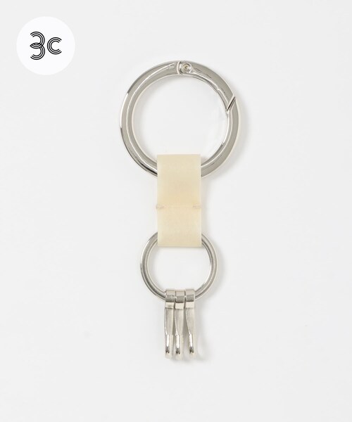 URBAN RESEARCH DOORS（アーバンリサーチドアーズ）の「commpost　キーリング（ネクタイ・メンズ・Natural/Dark/Brown/Navy・FREE）」の5枚目の写真