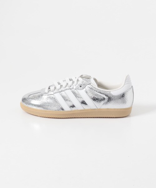 URBAN RESEARCH DOORS(アーバンリサーチドアーズ)の「adidas SAMBA OG W(スニーカー・レディース・シルバーメタリック・23/23.5/24/24.5/25)」の4枚目の写真