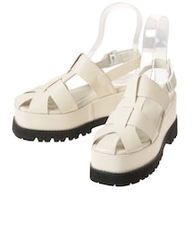 MURUA | クロスストラップサンダル(サンダル)