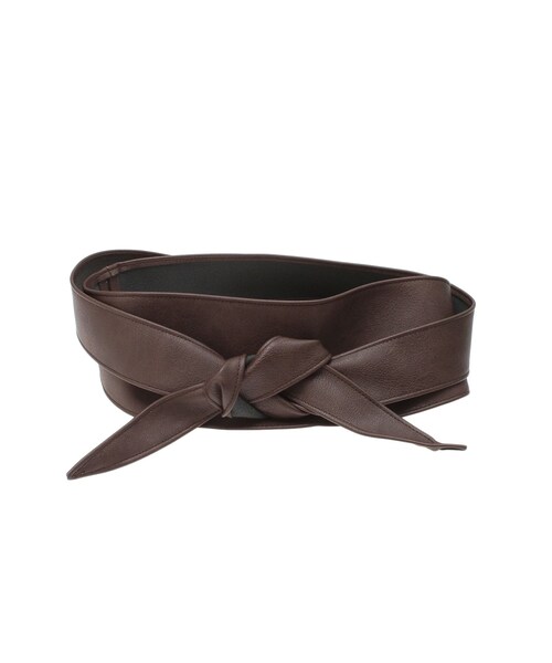 RESEXXY（リゼクシー）の「サッシュベルト（ベルト・レディース・アイボリー/ブラック/ブラウン/ベージュ・F）」の3枚目の写真