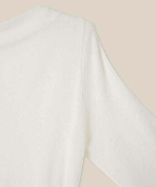 ROPE'（ロペ）の「【NATAN（ナタン）】KNIT(洗濯機可）（Tシャツ/カットソー・レディース・ブラック/ホワイト・F）」の12枚目の写真