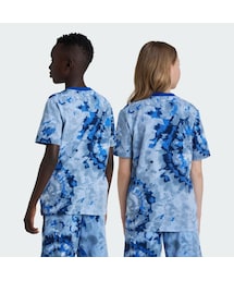 adidas（アディダス）の「アディダス オリジナルス タイダイ 総柄プリント 半袖Tシャツ（トップス・キッズ）」