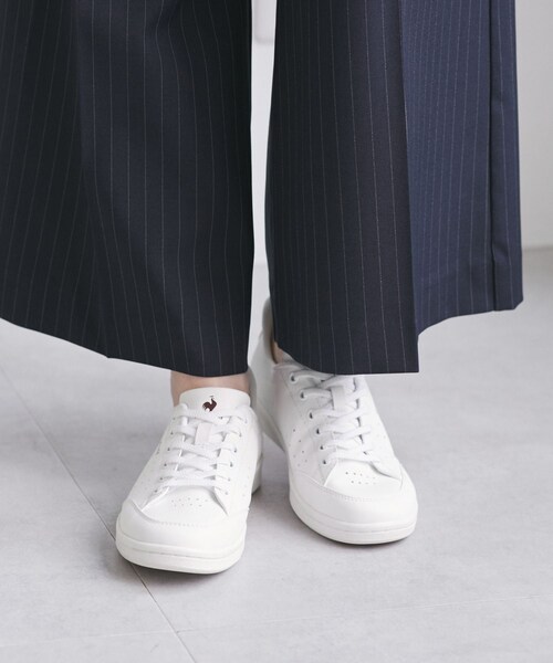 ROPE' PICNIC（ロペピクニック）の「【le coq sportif/ルコックスポルティフ別注】ラ ローランSI/LA ROLAND SI（スニーカー・レディース・ホワイト・23.5/24.0/24.5）」の12枚目の写真