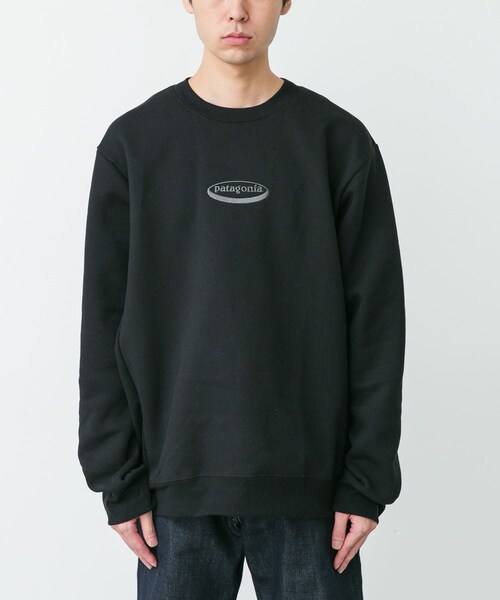 URBAN RESEARCH DOORS（アーバンリサーチドアーズ）の「patagonia　OVAL LOGO UPRISAL SWEAT（スウェット・メンズ・BLK/GLH/NENA・S/M/L/XL）」の7枚目の写真