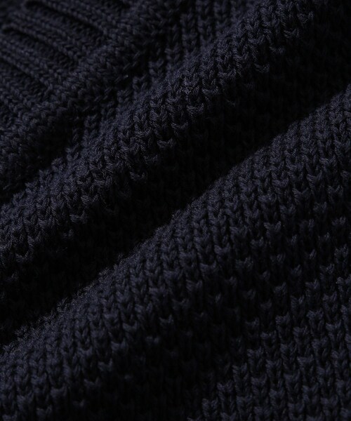 ADAM ET ROPE'(アダムエロペ)の「【ROYAL MER for WILD LIFE TAILOR】EX LYAM(ニット/セーター・メンズ・キナリ/ネイビー・L/M)」の14枚目の写真