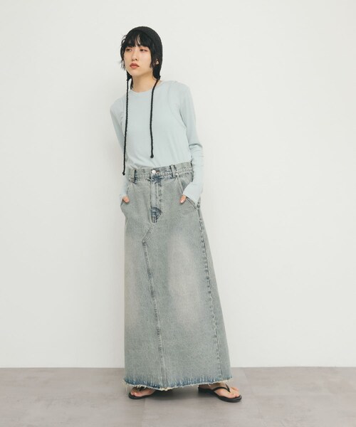 KBF（ケイビーエフ）の「スプリングニットボンネット（ニットキャップ/ビーニー・レディース・BLACK/BEIGE・one）」の4枚目の写真