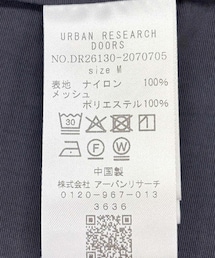 URBAN RESEARCH DOORS | 『WEB/一部店舗限定カラー』『撥水』ナイロンマウンテンパーカー(マウンテンパーカー)
