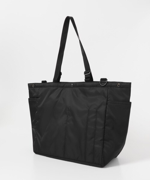 URBAN RESEARCH DOORS(アーバンリサーチドアーズ)の「BAGSINPROGRESS CARRY-ALL BEACH BAG(トートバッグ・メンズ・BLACK/KHAKI・Free)」の6枚目の写真