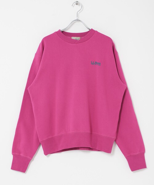 URBAN RESEARCH DOORS(アーバンリサーチドアーズ)の「L.L.Bean JAPAN EDITION CREWNECKSWEATSHIRTS(Tシャツ/カットソー・レディース・ECRU/BIRCH/NAVY/MAGENTA/SLATE BLUE/NIGHT・M)」の6枚目の写真