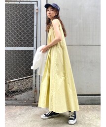 Ungrid | タックデザインフレアワンピース(ワンピース)