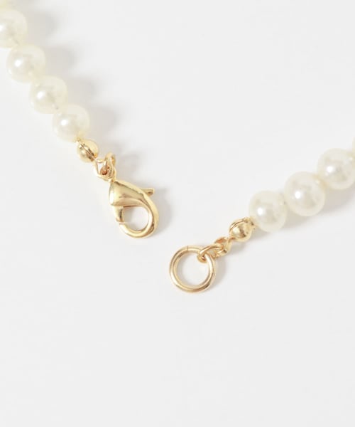 URBAN RESEARCH（アーバンリサーチ）の「『別注』gren by M×URBAN RESEARCH　スフレパールチョーカー42CM（ネックレス・レディース・WHT・-）」の6枚目の写真