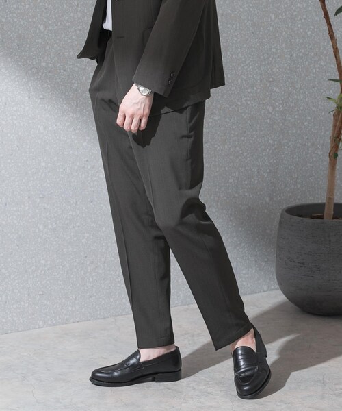 URBAN RESEARCH DOORS(アーバンリサーチドアーズ)の「『洗濯可/防シワ』LIFE STYLE TAILOR カルゼストレッチコンフォータブルパンツ(スラックス・メンズ・GRAY/NAVY/KHAKI・S/M/L/XL)」の19枚目の写真