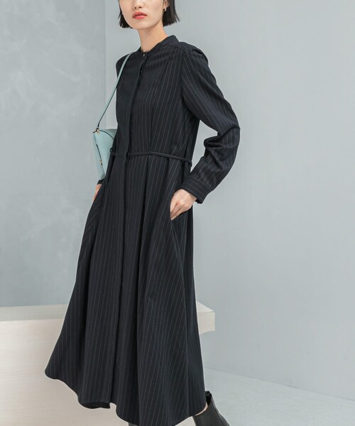 URBAN RESEARCH ROSSO（アーバンリサーチロッソ）の「『WEB限定』イレギュラーヘムワンピース（ワンピース・レディース・B/CHECK/G/STRIPE/N/STRIPE・FREE）」の6枚目の写真