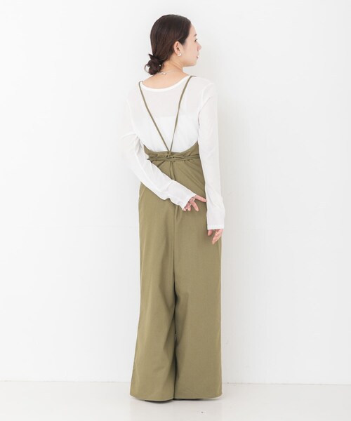URBAN RESEARCH(アーバンリサーチ)の「BASERANGE OTAY JUMPSUIT(つなぎ/オールインワン・レディース・LUA GREEN・S)」の9枚目の写真