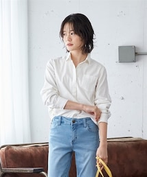 nissen | 綿１００％柔らかオックスフォードシャツ(シャツ/ブラウス)