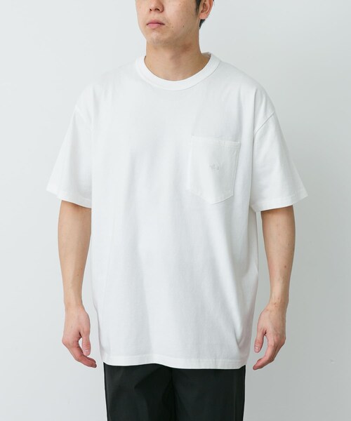 URBAN RESEARCH DOORS(アーバンリサーチドアーズ)の「THE NORTH FACE PURPLE LABEL 8OZ FIELD POCKET T-SHIRTS(Tシャツ/カットソー・メンズ・WHITE(OW)/L.GRAY(LH)/A.GRAY(AH)/BLACK(K)/KHAKI(LK)・M/L/XL)」の7枚目の写真