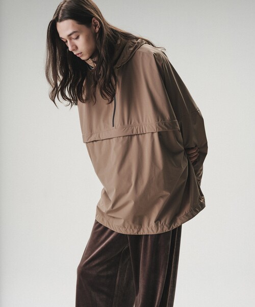 ADAM ET ROPE'(アダムエロペ)の「【ACT_22 Leicester】ANORAK PARKA(その他アウター・レディース・ブラック/ホワイト系/ベージュ・L/M)」の1枚目の写真