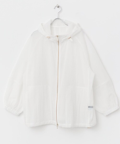 URBAN RESEARCH ROSSO（アーバンリサーチロッソ）の「シアーパーカーブルゾン（ブルゾン・レディース・black/white・FREE）」の7枚目の写真