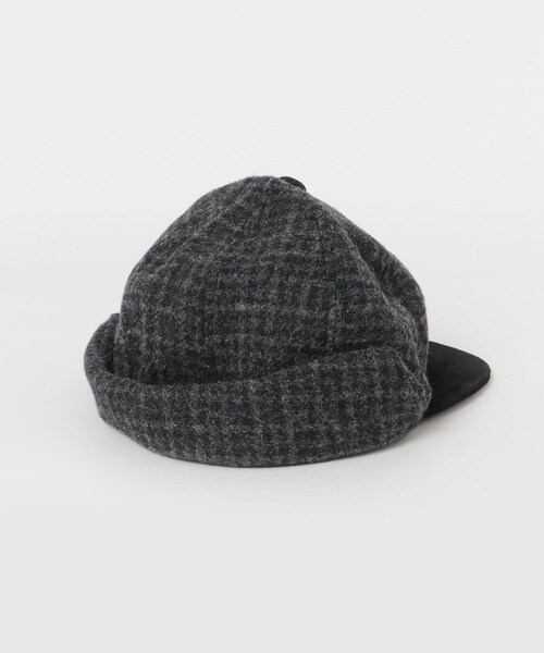 URBAN RESEARCH（アーバンリサーチ）の「Hender Scheme　tweed ear cap（キャップ・メンズ・gray/blackgray・FREE）」の7枚目の写真
