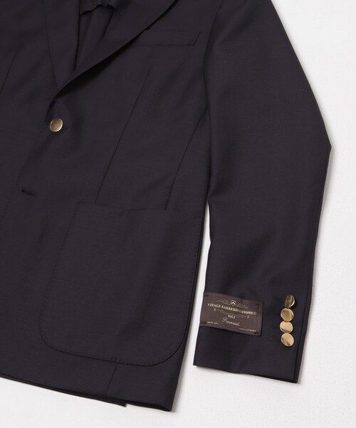 URBAN RESEARCH DOORS(アーバンリサーチドアーズ)の「LIFE STYLE TAILOR CANONICO ブレザー(テーラードジャケット・メンズ・NAVY・44/46/48/50)」の7枚目の写真