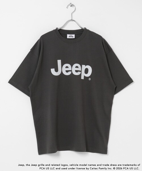 URBAN RESEARCH Sonny Label（アーバンリサーチサニーレーベル）の「JEEP ロゴショートスリーブTシャツ（Tシャツ/カットソー・メンズ・オフ/チャコール/レッド・M/L）」の16枚目の写真