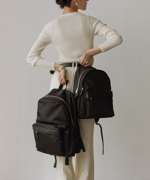 ROPE'(ロペ)の「【E'POR】【A4/PC対応・撥水・軽量】Pac Sac(パックサック)【26SS/新型】/累計1万点販売・一部WEB限定(バックパック/リュック・レディース・ブラック/グレー/ダークブラウン/ベージュ・F)」の9枚目の写真