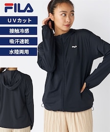 nissen | フィラ　水陸両用長袖フルジップUVパーカー（接触冷感・・吸汗速乾）(325-672)/FILA(ラッシュガード)
