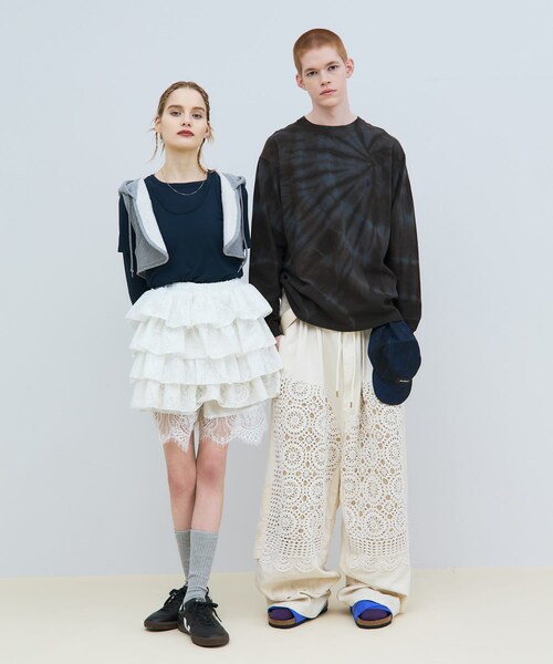 THE GOODLAND MARKET（ザグッドランドマーケット）の「devadurga　COME BACK L/S CUT SEW（Tシャツ/カットソー・メンズ・CHARCOAL・M/L）」の6枚目の写真