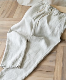 URBAN RESEARCH DOORS | 『XLサイズ/WEB限定』ツイルリネン イージートラウザー(その他パンツ)