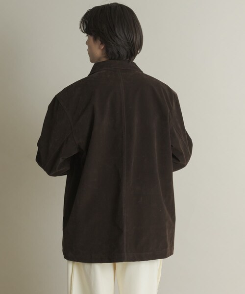 SENSE OF PLACE by URBAN RESEARCH(センスオブプレイスバイアーバンリサーチ)の「F/Sジャケット(テーラードジャケット・メンズ・D.BROWN/BEIGE・M/L)」の9枚目の写真