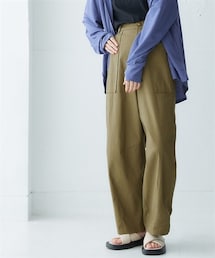 Soiunique | カーブシルエットベイカーパンツ ［Soiunique］(その他パンツ)