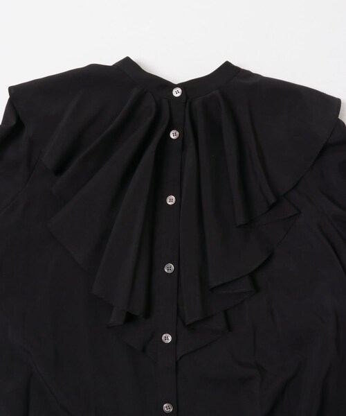 URBAN RESEARCH ROSSO（アーバンリサーチロッソ）の「フリルカラーシャツブラウス（シャツ/ブラウス・レディース・WHITE/YELLOW/BLACK・Free）」の11枚目の写真