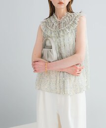 URBAN RESEARCH ROSSO WOMEN | 『WEB限定』フラワープリントフリルブラウス(シャツ/ブラウス)