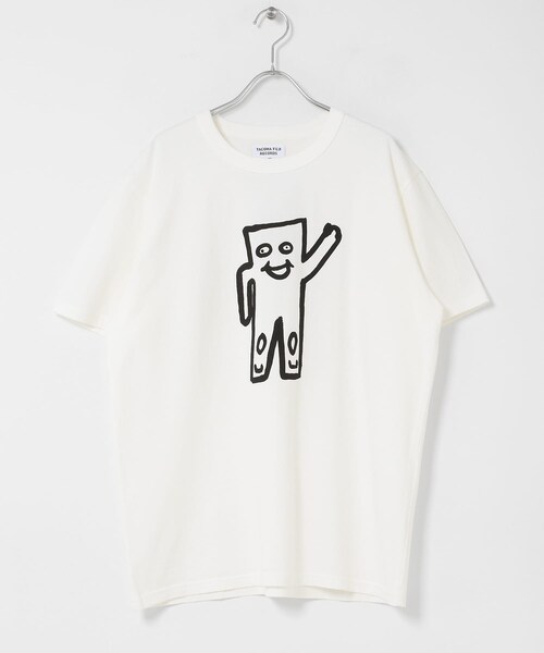 EKAL(エカル)の「TACOMA FUJI RECORDS STRETCH MAN T-SHIRTS(Tシャツ/カットソー・メンズ・WHITE/H. GRAY・M/L/XL)」の4枚目の写真
