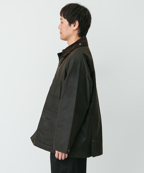 URBAN RESEARCH DOORS（アーバンリサーチドアーズ）の「Barbour　OS BEDALE WAX JACKET（テーラードジャケット・メンズ・SAGE/BLACK/D.BROWN・36/38/40）」の15枚目の写真