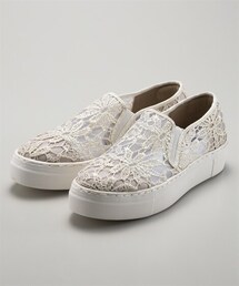 nissen | 厚底シアーレーススリッポン(スニーカー)