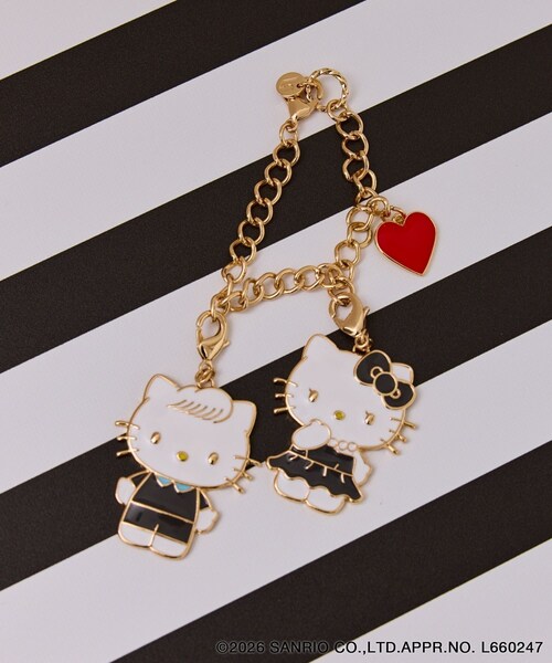 VIS(ビス)の「【HELLO KITTY×VIS】アソートエポチャーム(キーホルダー・レディース・ホワイト/ホワイト系・F)」の5枚目の写真