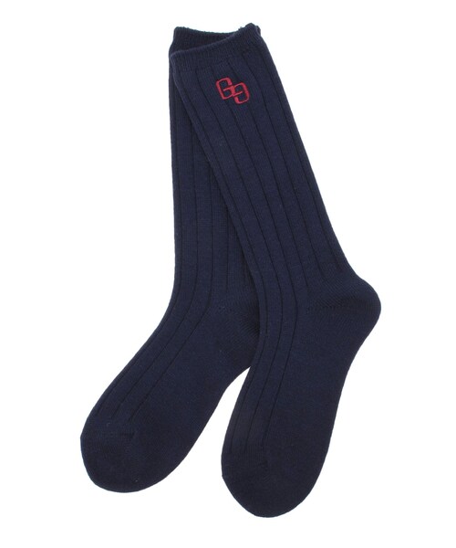 GYDA（ジェイダ）の「GG WIDE RIB LOOSE SOX（ソックス/靴下・レディース・オフホワイト/ブラック/ネイビー・F）」の12枚目の写真