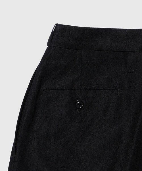 ADAM ET ROPE'（アダムエロペ）の「【blurhms/ブラームス】Si/W/C Two-tuck Slacks（スラックス・メンズ・ブラック・2/3）」の7枚目の写真