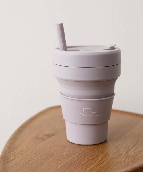 THE GOODLAND MARKET（ザグッドランドマーケット）の「『別注』stojo×TGM　cup 470ml（グラス/マグカップ/タンブラー・メンズ・OAT 2/LILAC/EUCALY 2/LILAC 2/CASHMERE 2/EUCALYPTUS/OAT/CASHMERE・FREE）」の4枚目の写真