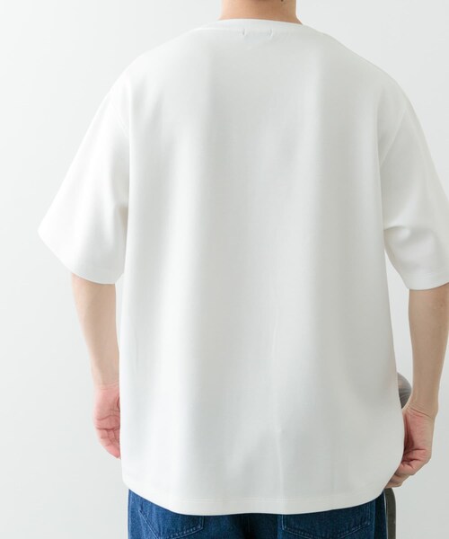 ITEMS URBANRESEARCH（アイテムズ アーバンリサーチ）の「Art Graphic ポンチTシャツ Dewy（Tシャツ/カットソー・メンズ・WHT/BLK・M/L）」の8枚目の写真