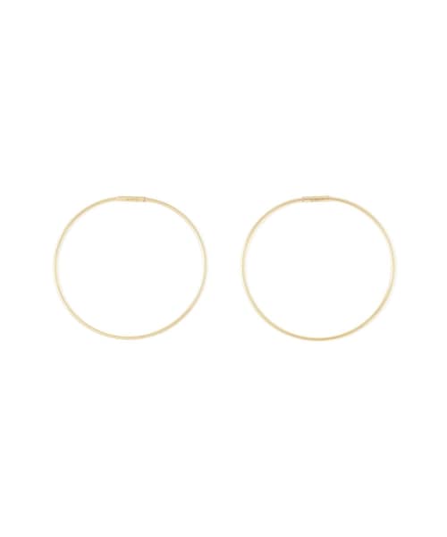 ADAM ET ROPE'(アダムエロペ)の「【SASKIA DIEZ(サスキア ディッツ)】WIRE EARRINGS NO2(ピアス(両耳用)・レディース・ゴールド・F)」の1枚目の写真