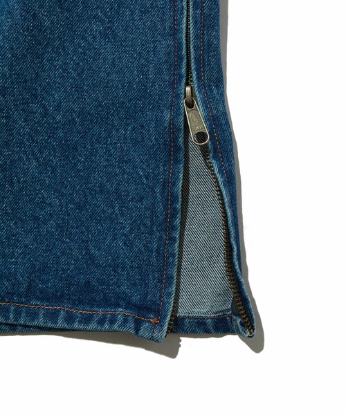 ADAM ET ROPE'（アダムエロペ）の「【KYOU/キョウ】LUMBERJACK Patchwork by 80s Reproduced Denim（デニムパンツ・メンズ・スミクロ/ブルー系・1/2）」の16枚目の写真