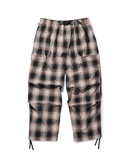 ADAM ET ROPE'（アダムエロペ）の「【BAL/バル】PLAID WIDE MOUNTAIN PANT（その他パンツ・メンズ・ブラウン/ブルー系・2/3）」の2枚目の写真
