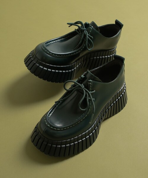 THE GOODLAND MARKET（ザグッドランドマーケット）の「CAMPER　BCN Loafer（ドレスシューズ・レディース・001BLK/004GRN・37/38/39）」の13枚目の写真