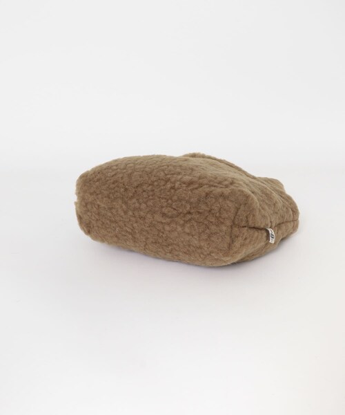 URBAN RESEARCH DOORS（アーバンリサーチドアーズ）の「『別注』Cold Breaker×DOORS　ボアバッグ（ハンドバッグ・レディース・BEIGE/CAMELLO・FREE）」の6枚目の写真